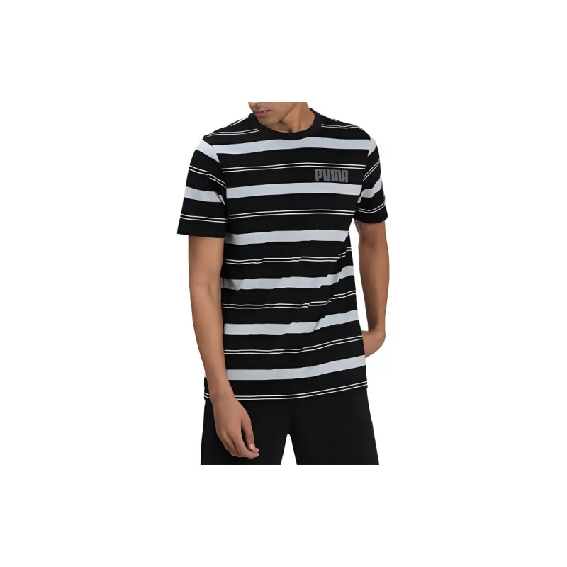 PUMA T Shirts Men Black-2