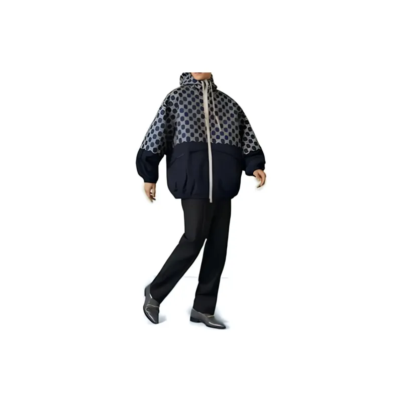GUCCI Monogrammed Zip-Up Jacket-1