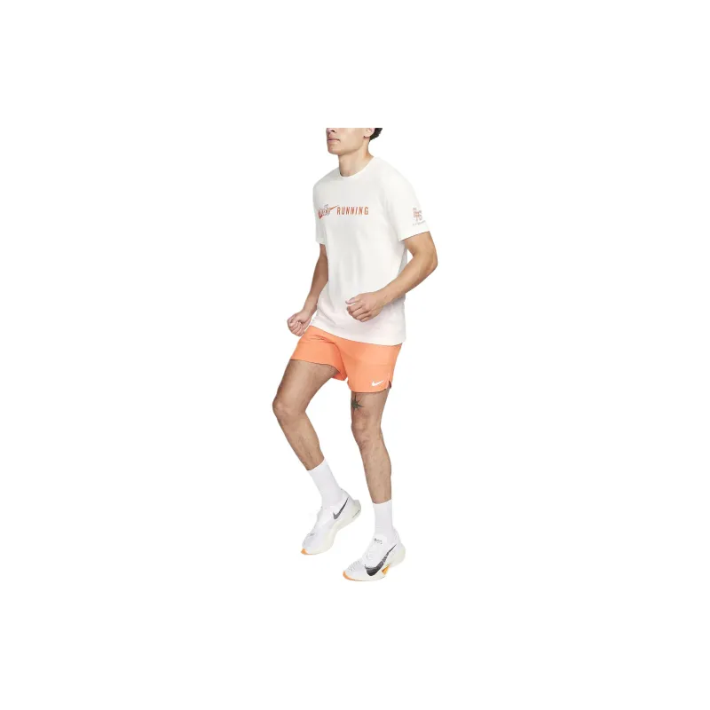 Nike Dri-FIT Running T-Shirt T-Shirt Men's White-2