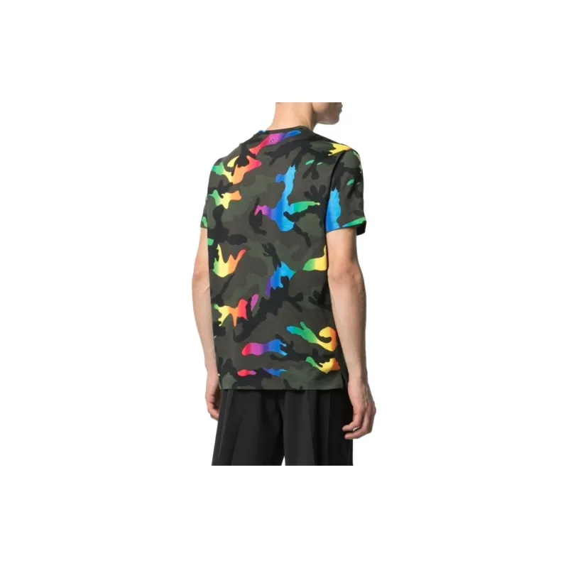 Valentino T-Shirts Men Multicolor-2