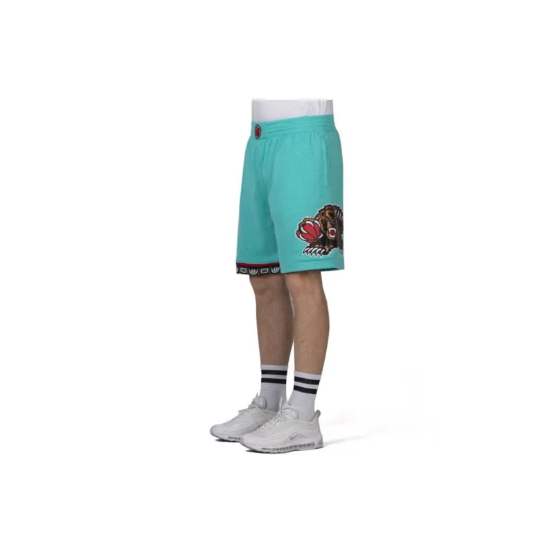 Mitchell & Ness Basketball Shorts Men's Cyan-3