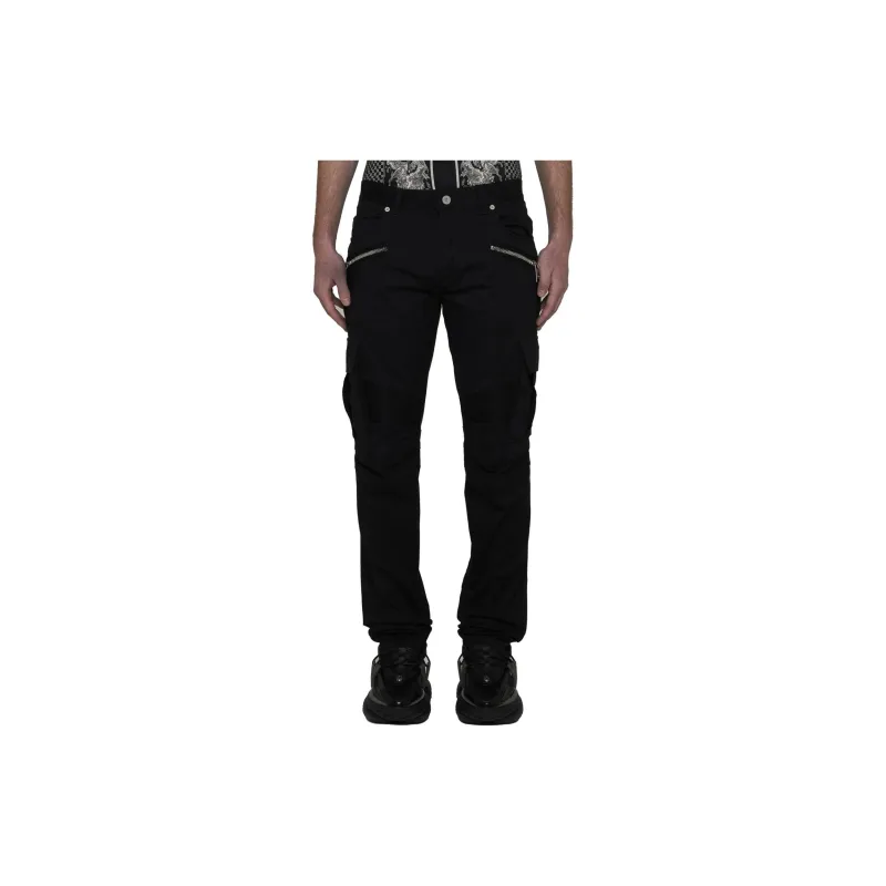 BALMAIN Low Rise Slim Trousers-2