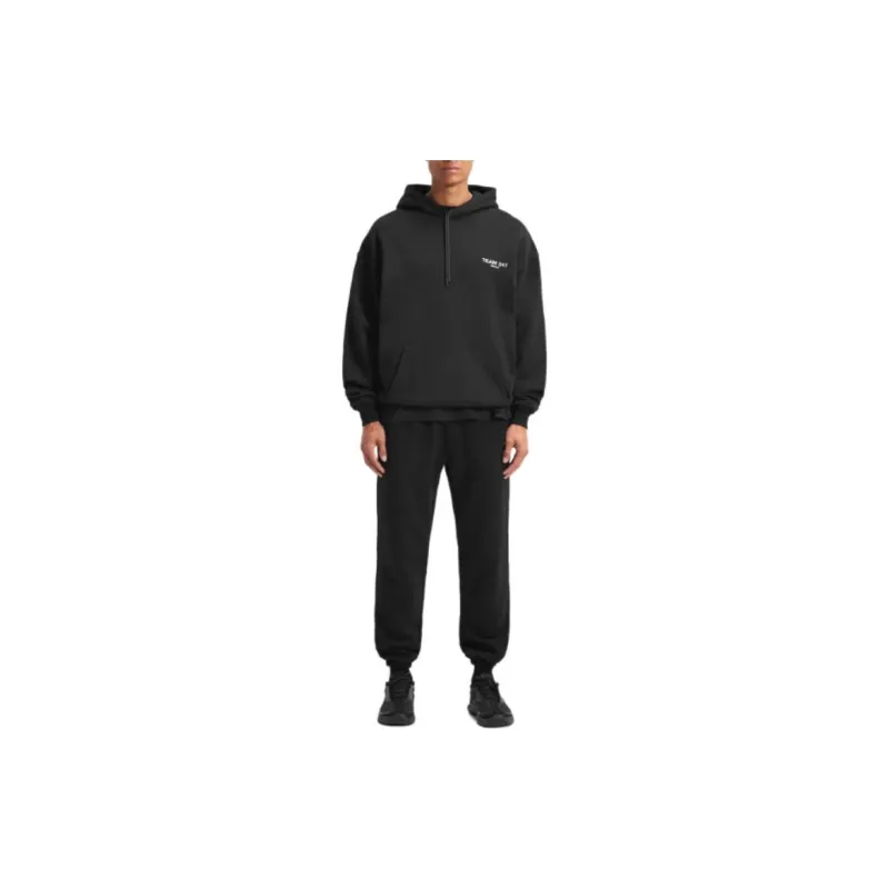 REPRESENT Team 247 Oversized Hoodie Sweatshirt Men's Black-2