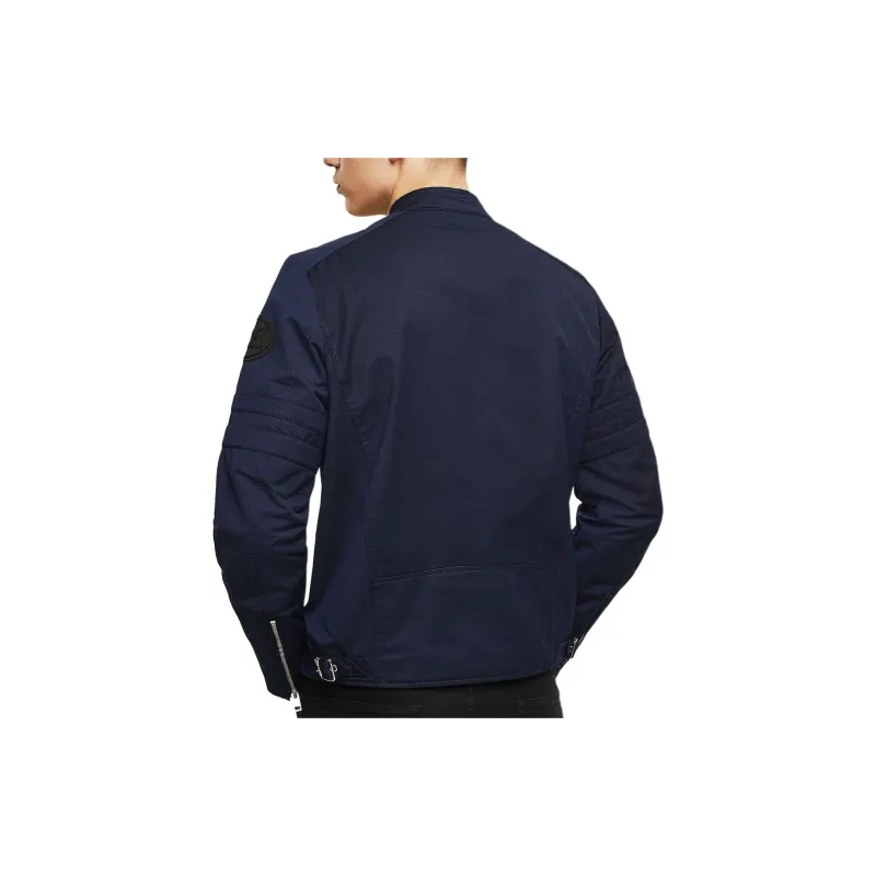 DIESEL Jackets Coats Men's Navy Blue-2