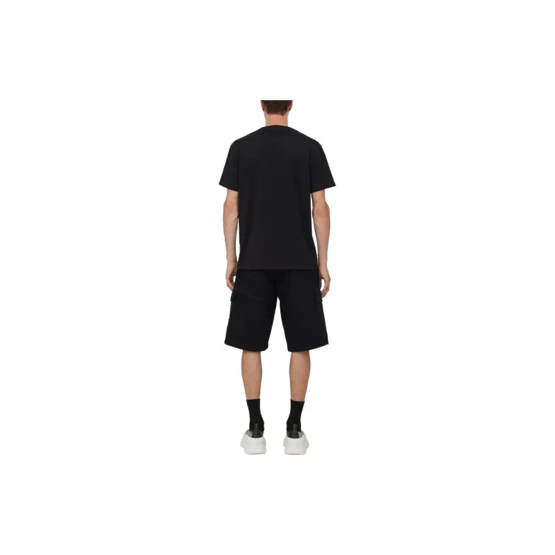Alexander McQueen Graffiti Printed Crewneck T Shirt-2