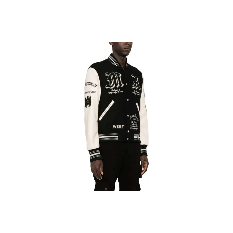 AMIRI Dream Team Varsity Jacket-3