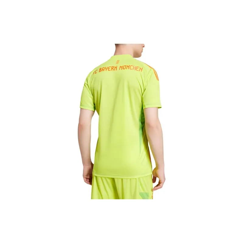 Adidas FC BAYERN 24/25 GOALKEEPER JERSEY Soccer Jerseys Men's Half Sun Yellow-3