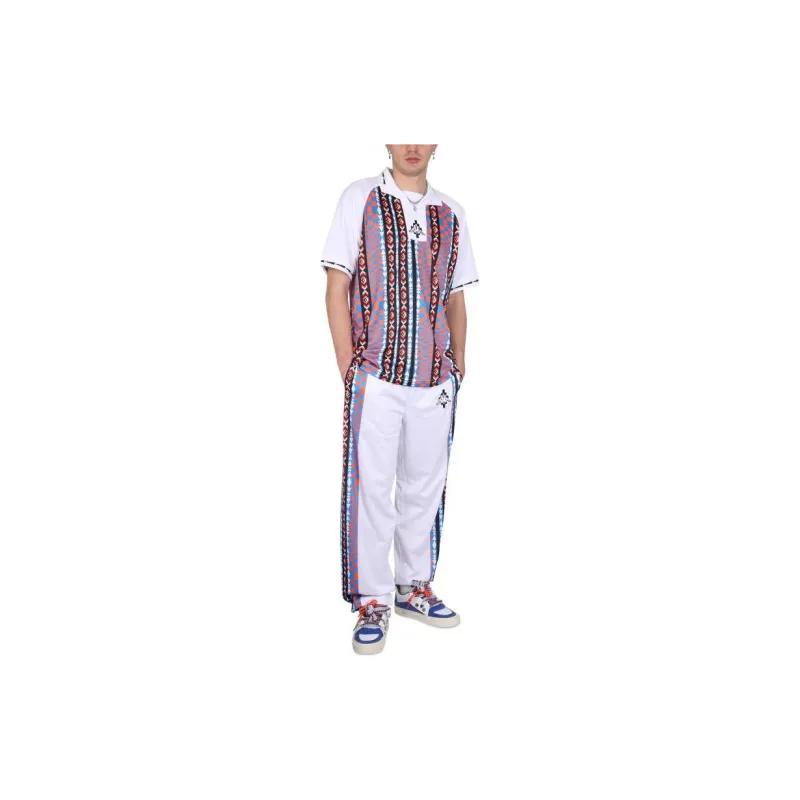 Marcelo Burlon County Of Milan X Kappa Straight Leg Pants-2