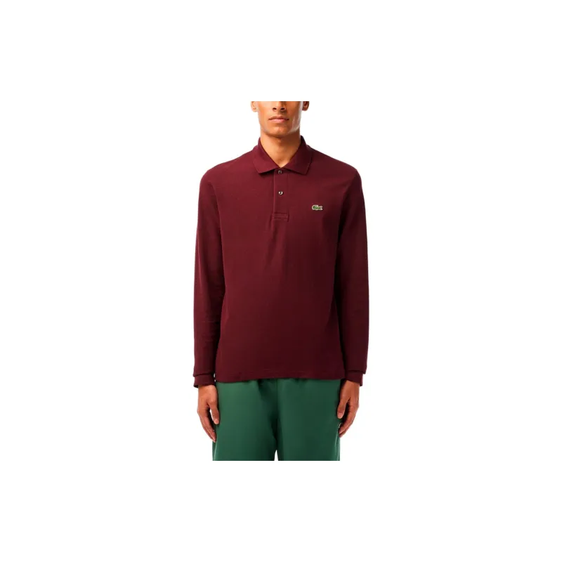 LACOSTE Polo Shirt Men's Burgundy-2