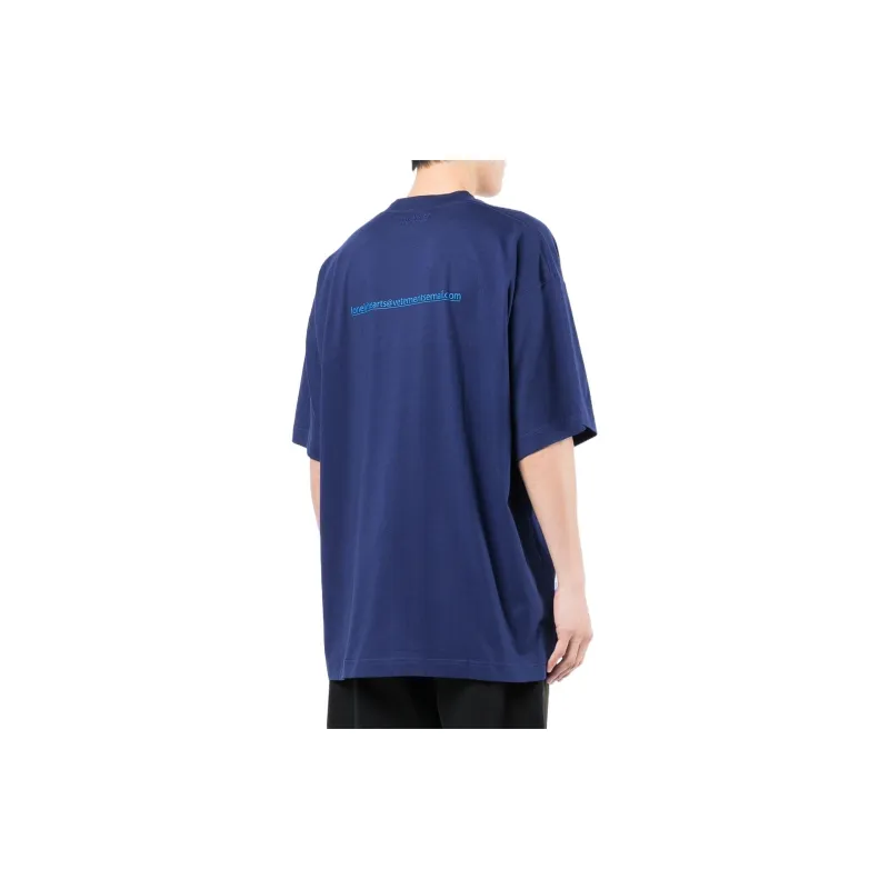 Vetements SS22 T Shirt Men's Blue-2