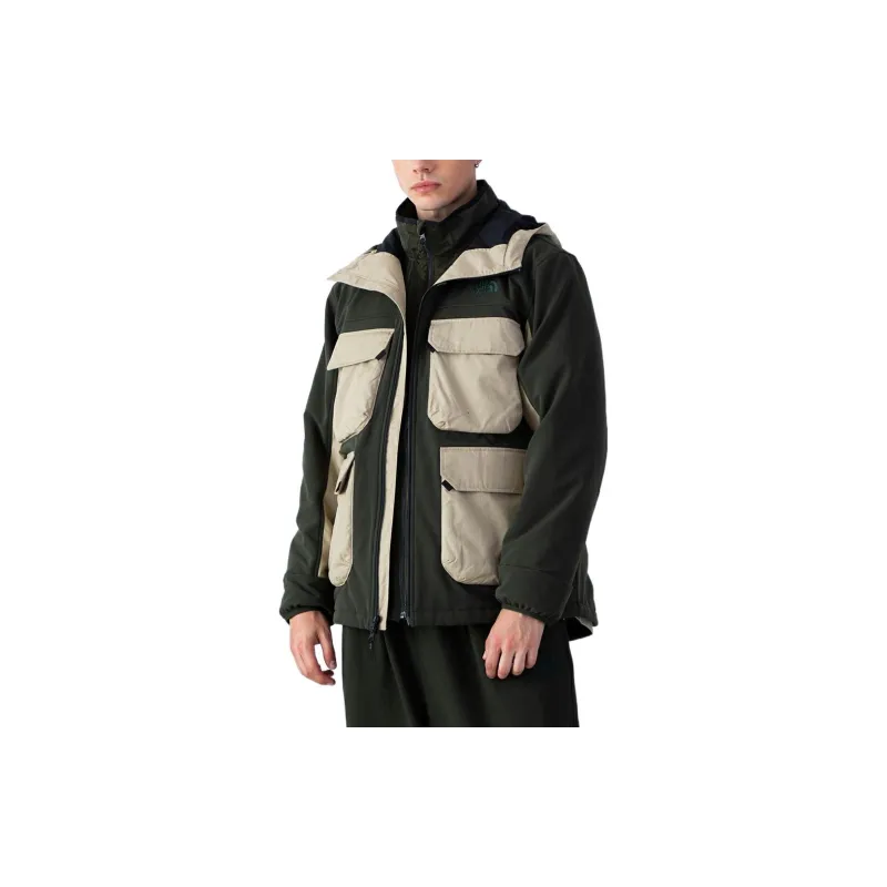 THE NORTH FACE THE NORTH FACE Urban Exploration Jackets Coats Men's Khaki-3
