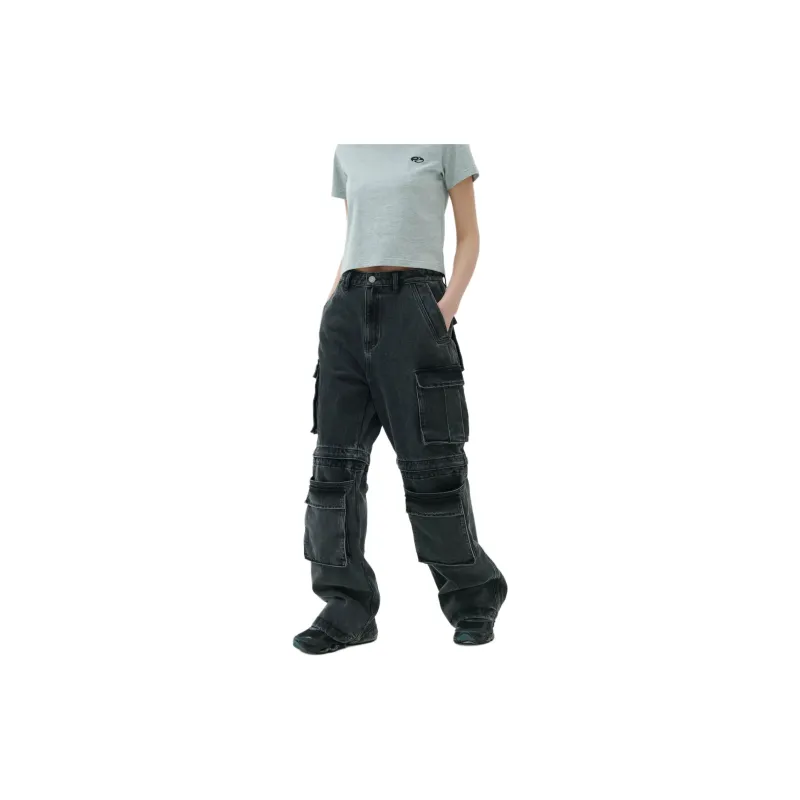 EGO FETCH SS24 Series Jeans Unisex Black-3
