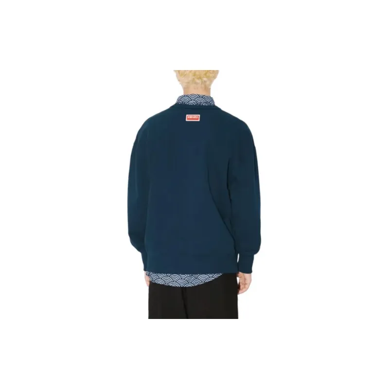 KENZO Lucky Tiger Logo Embroidered Sweatshirt-7