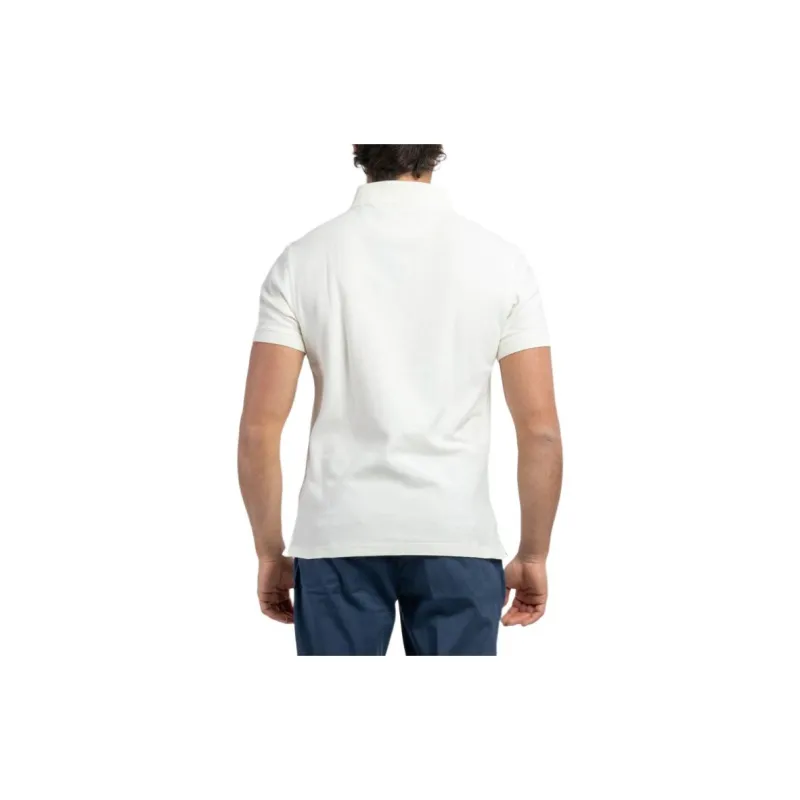 BARBOUR Polo Shirts Men White-3