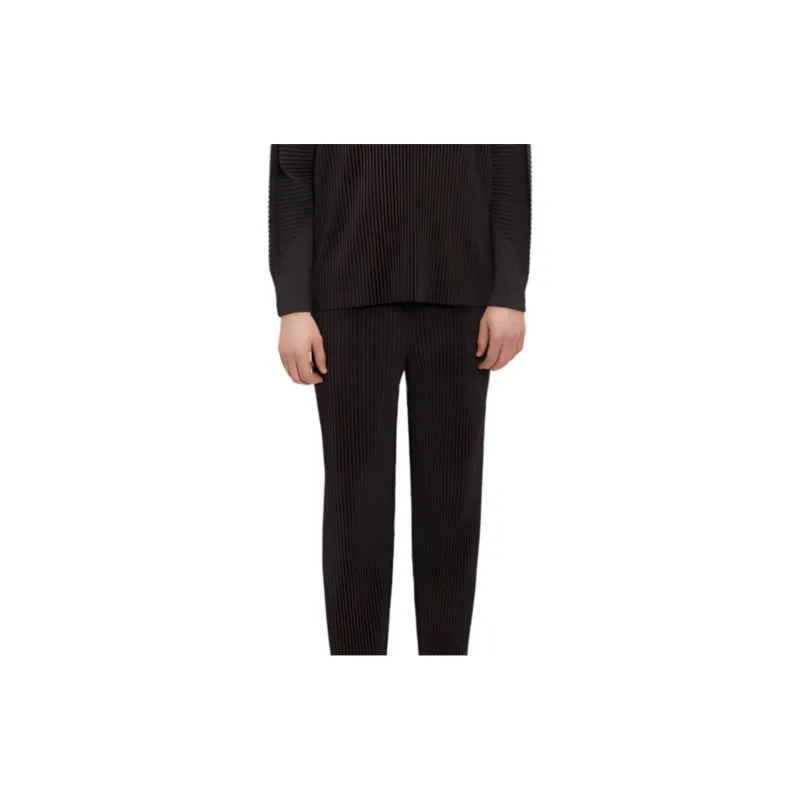 LA GARCONNE SS24 Casual Pants Men's Cola Ash-3