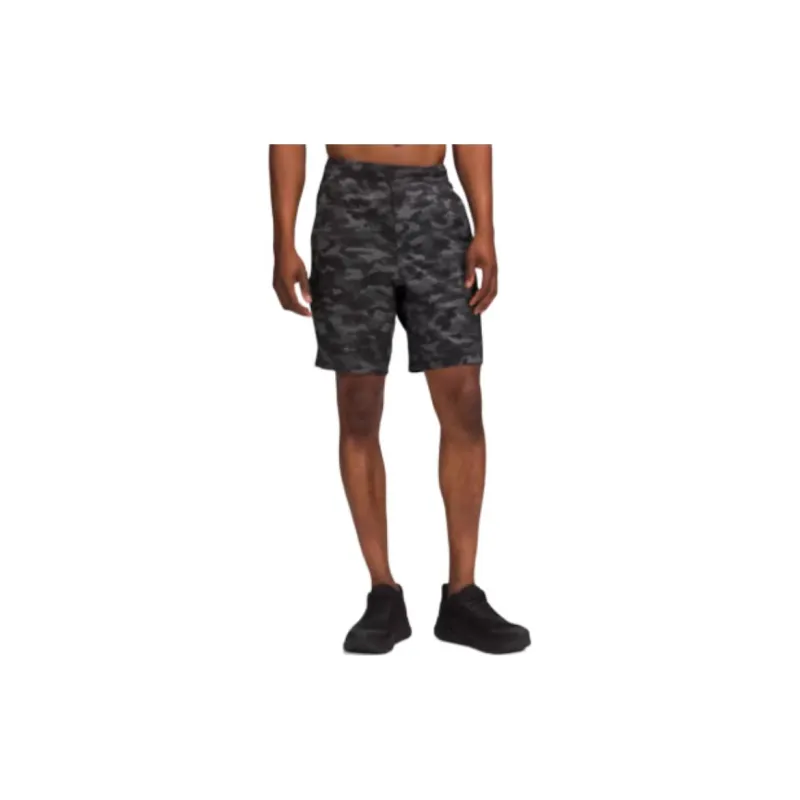Lululemon Pace Breaker Casual Shorts Men Camouflage Black-4
