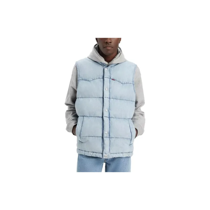 Levis Vests Men Blue-2
