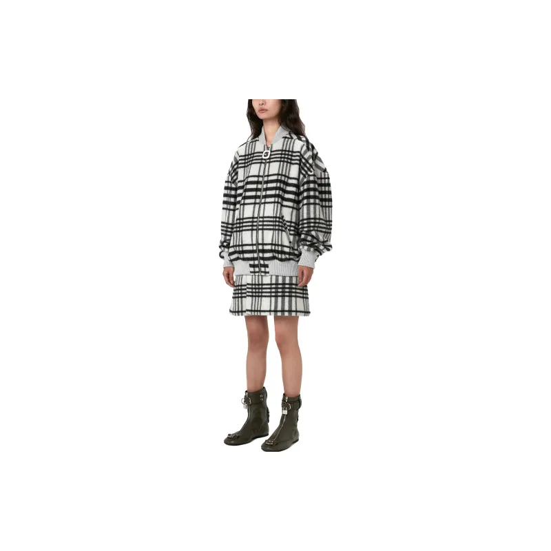 JW Anderson Checked Bomber Jacket-2