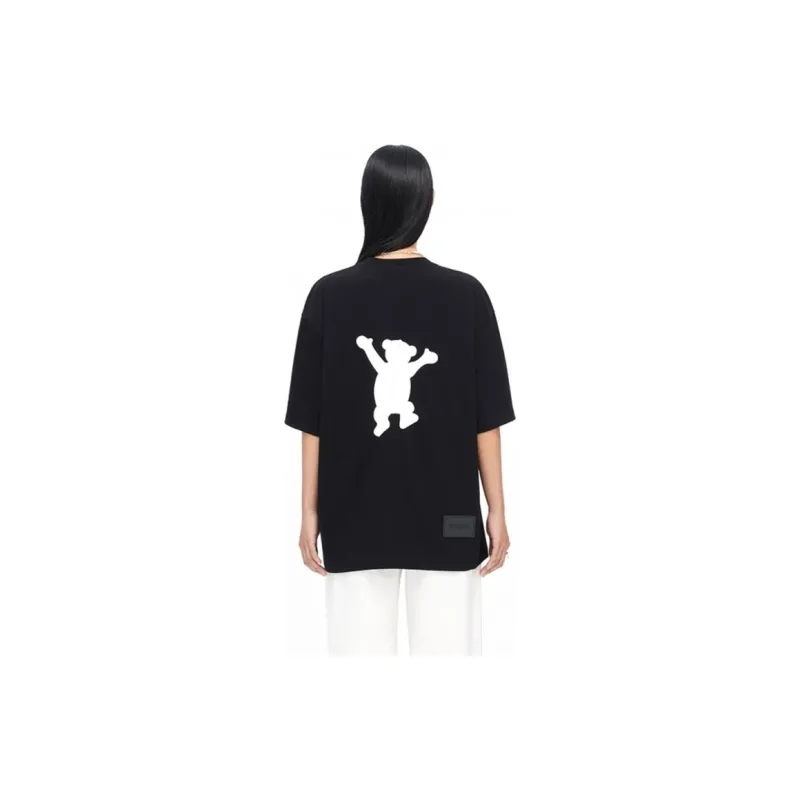 WE11DONE Teddy Bear Print T shirt-2