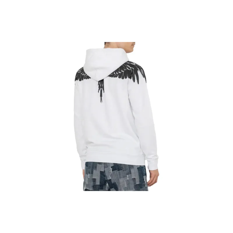 Marcelo Burlon Logo print Pullover Hoodie-5