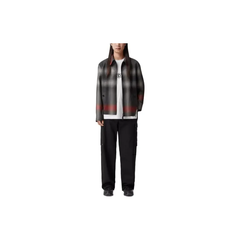 Burberry X Pop Trading Company Jackets Men Storm Gray-1