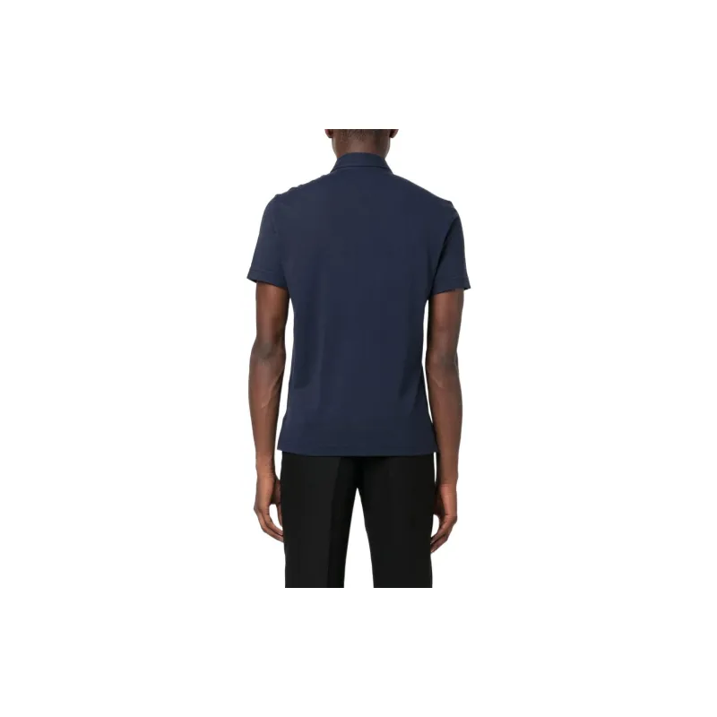 TOM FORD Polo Shirts Men Navy Blue-2