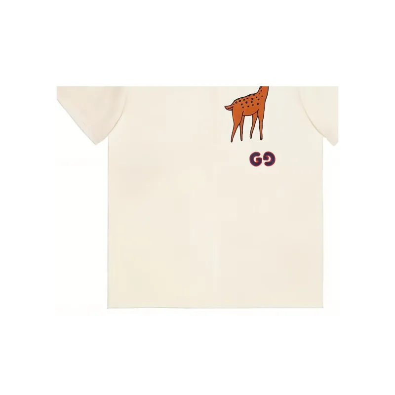 GUCCI T Shirts Unisex White-5