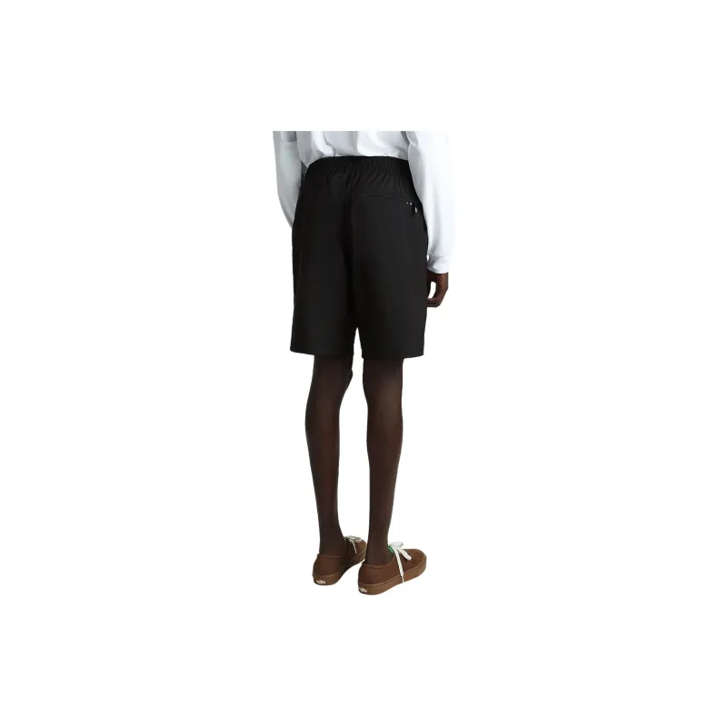 Vans Primary Solid Elastic 17'' Boardshorts Casual Shorts Men's Black-4