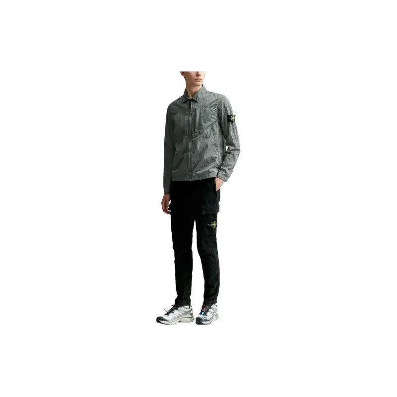 STONE ISLAND Nylon Metal Overshirt Jacket-4
