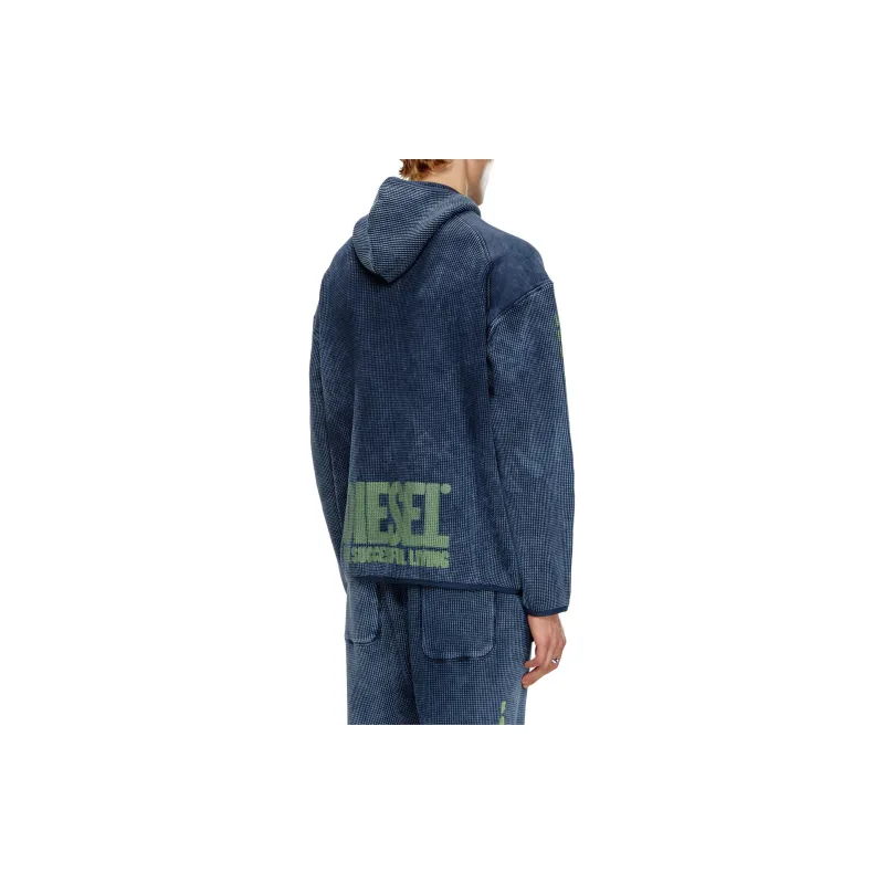 DIESEL S Waf Hoodie-3