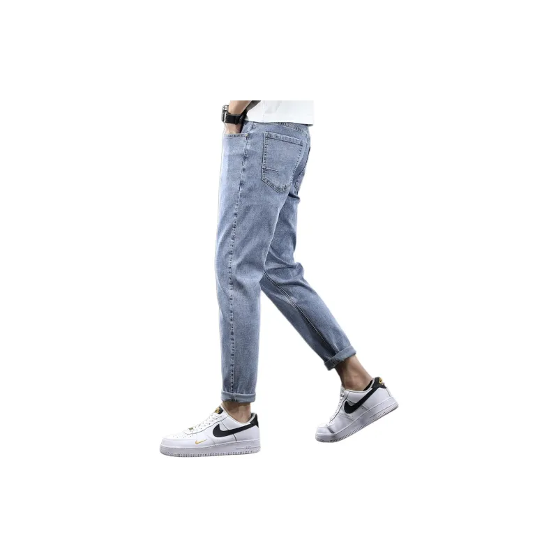 Tonlion Jeans Men's Light Denim Blue-3