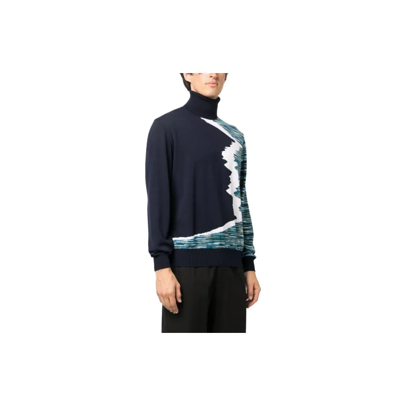 MISSONI Stripe pattern Roll neck Jumper-3