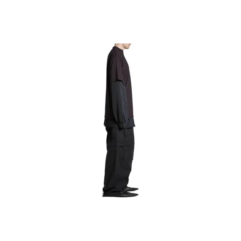 Balenciaga 520 T Shirts Men Black-4