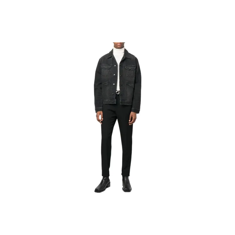 TOM FORD Denim Jackets Men Black-1