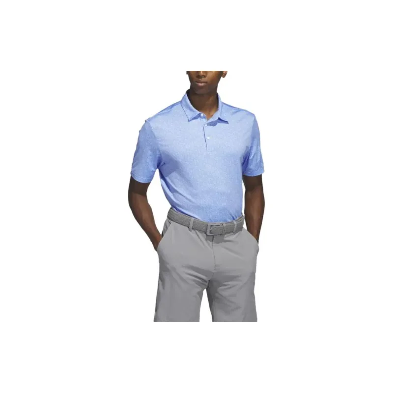 Adidas Free Shipping With AdiClub Ultimate365 Allover Print Golf Polo Shirt-1