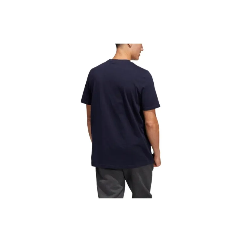 Adidas T Shirts Men Dark Blue-2