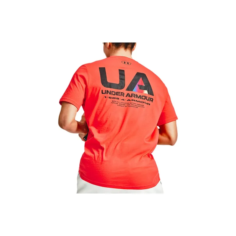 Under Armour T Shirts Men Red-1