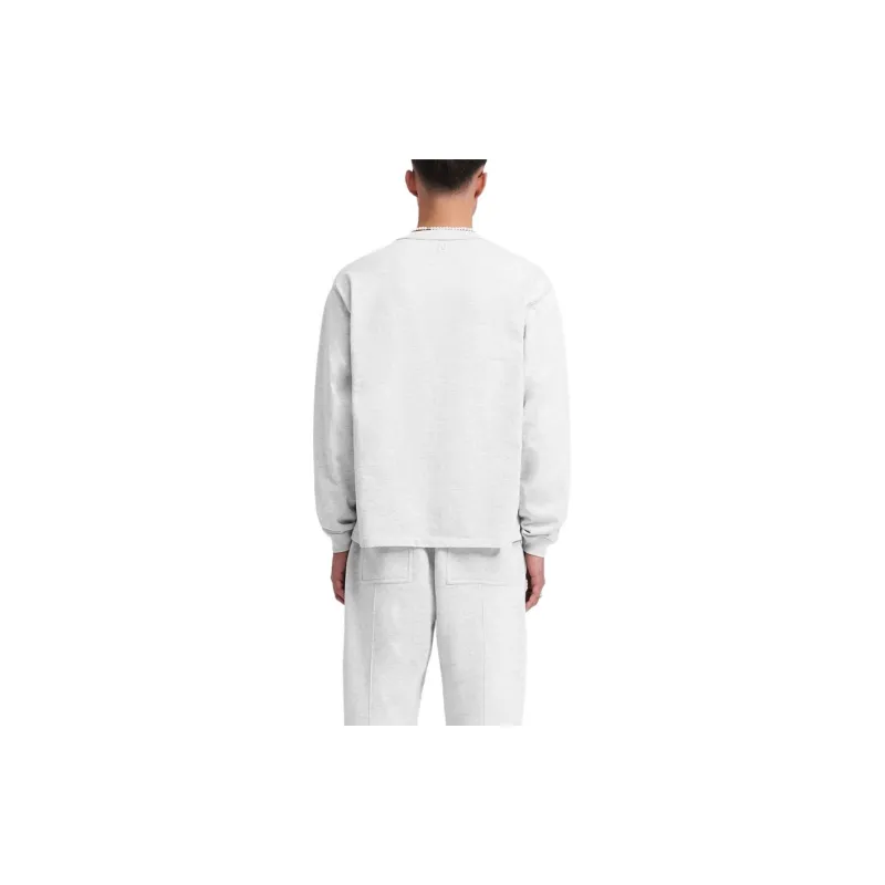 REPRESENT Heavyweight Initial Long Sleeve T-Shirt T-Shirt Men's Gray-4