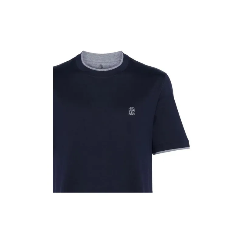 Brunello Cucinelli Layered-Effect Crewneck T-Shirt-6