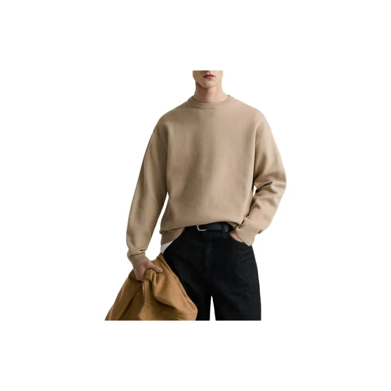 ZARA Knitwear Men Sand-2