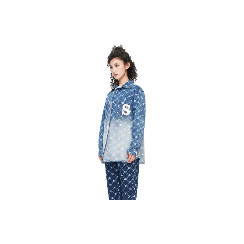 STARTER Jackets Unisex Light Blue-4