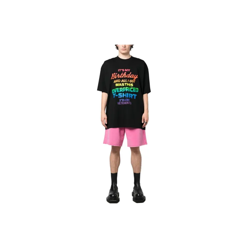 Vetements Overpriced Birthday T-Shirt-1