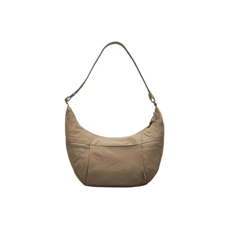 Lululemon Recycled Nylon Shoulder Bag Crossbody Bag Unisex Light Brown-2