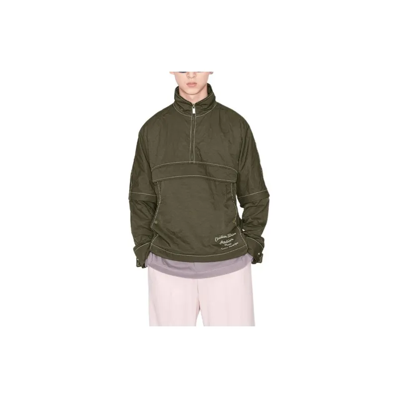 DIOR Quarterly New Products Jackets Men Olive-5