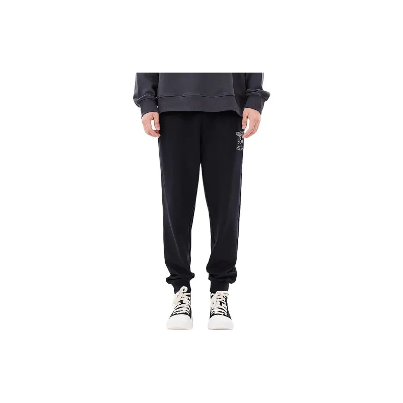 Boy London Casual Pants Unisex Black-1