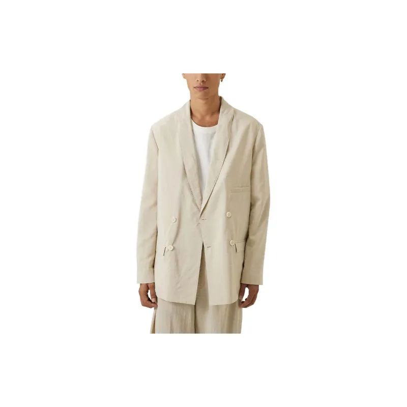 Lemaire Belted Double Breasted Jacket-1