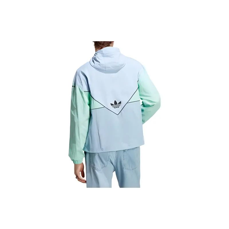 Adidas Originals Jackets Men Pink/Blue-5