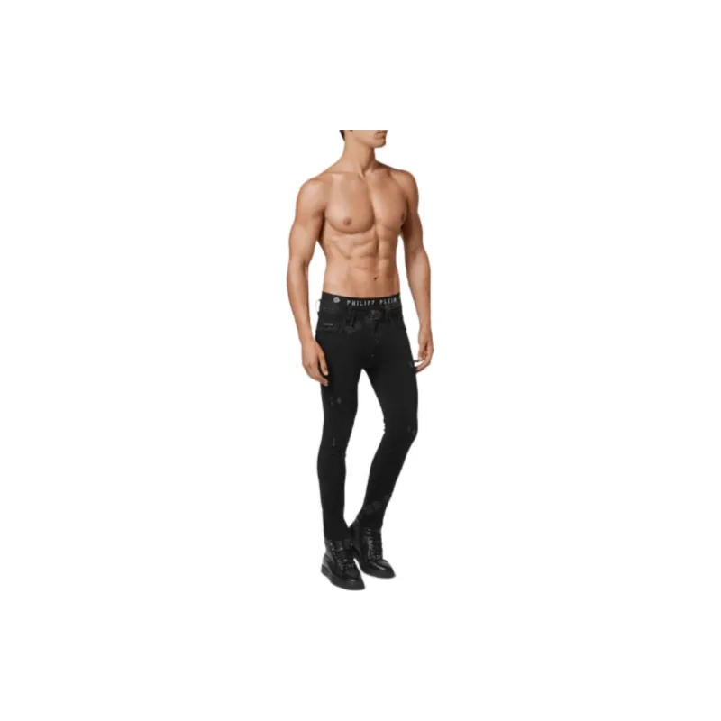 PHILIPP PLEIN Jeans Men Black-1