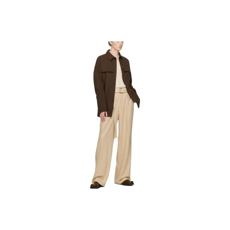 NANUSHKA Button-up Fitted Overshirt-1