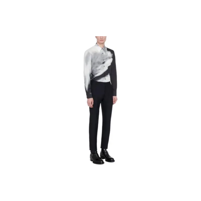 Alexander McQueen Pleat Front Trousers-2
